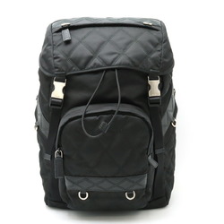 PRADA Prada Backpack Rucksack Daypack Quilted Nylon NERO Black Purchased at a Japanese Boutique 2VZ135