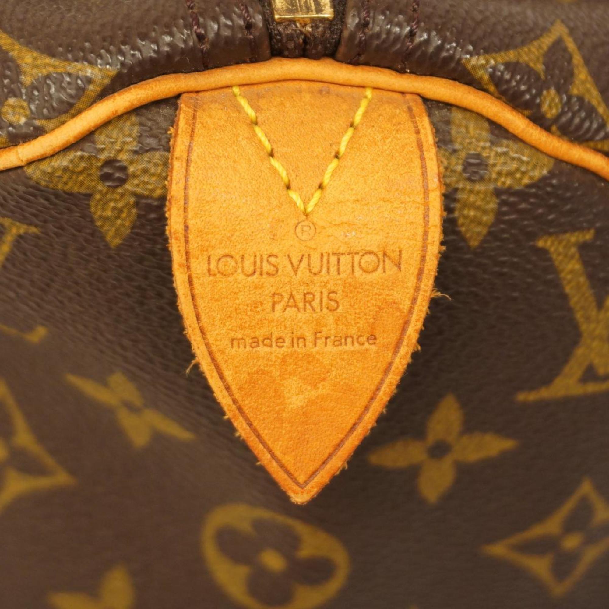 Louis Vuitton Handbag Monogram Speedy 40 M41106 Brown Ladies