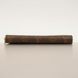 Louis Vuitton Long Wallet Monogram Zippy M42616 Brown Men's Women's