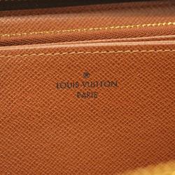 Louis Vuitton Long Wallet Monogram Zippy M42616 Brown Men's Women's