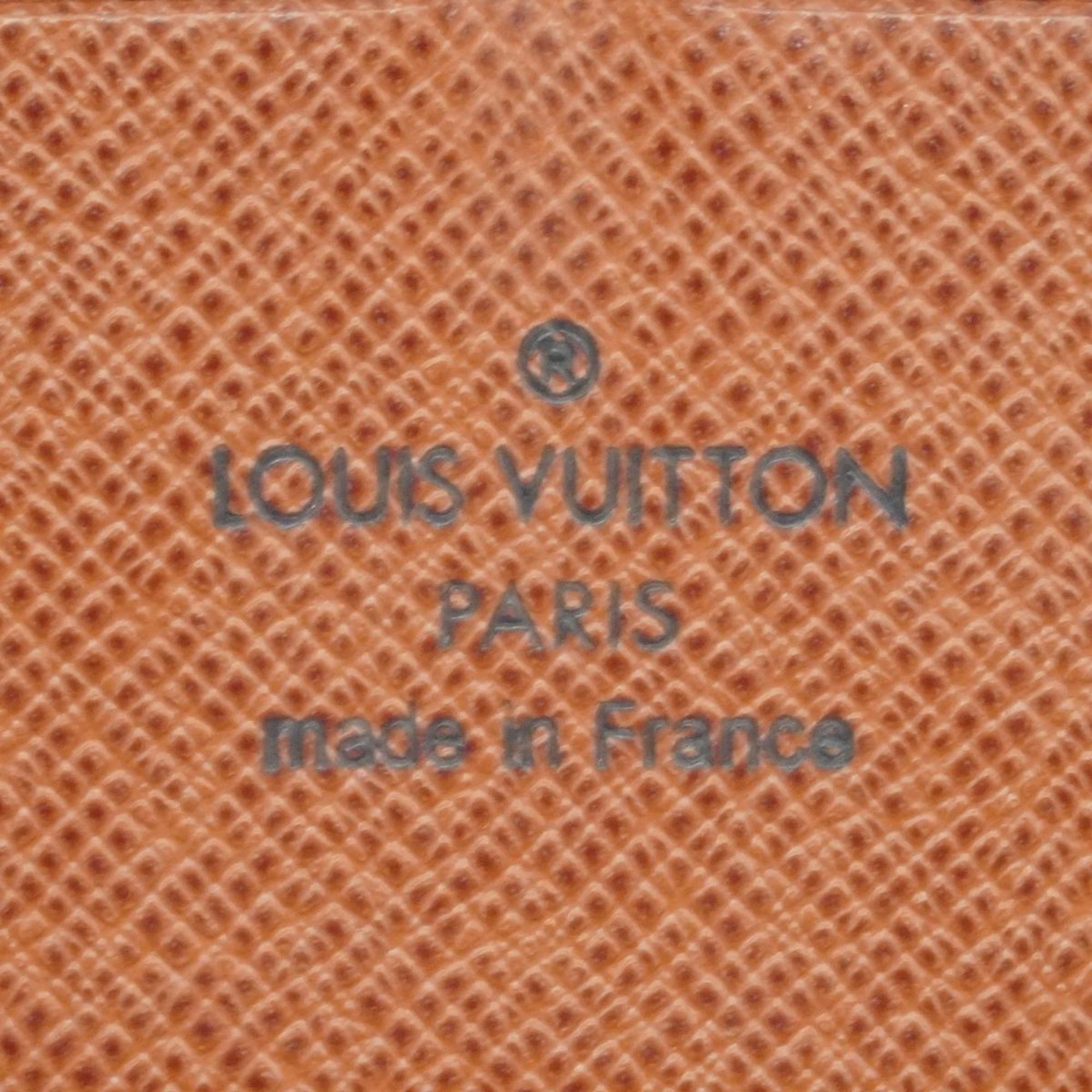 Louis Vuitton Long Wallet Monogram Zippy Organizer M60002 Brown Men's Women's