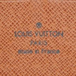 Louis Vuitton Long Wallet Monogram Zippy Organizer M60002 Brown Men's Women's