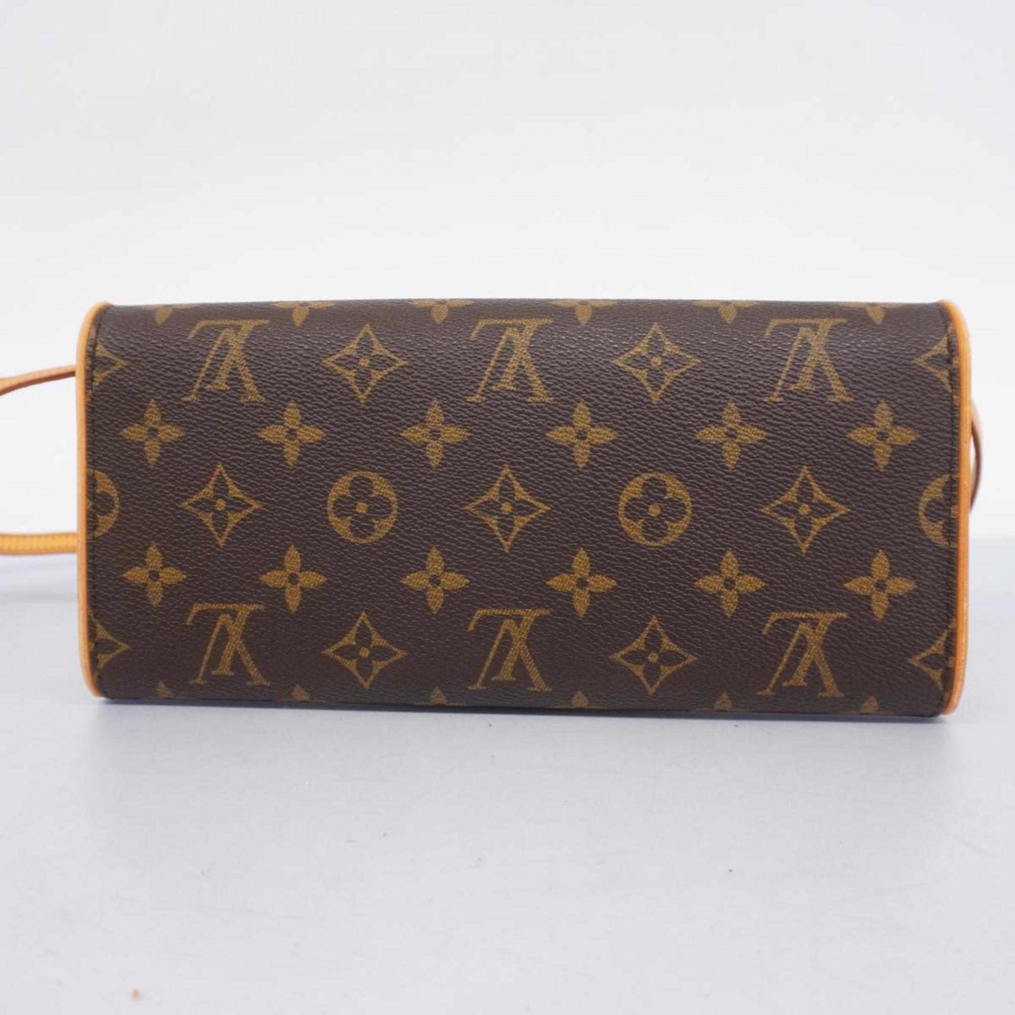 Louis Vuitton Shoulder Bag Monogram Pochette Twin GM M51852 Brown Women's