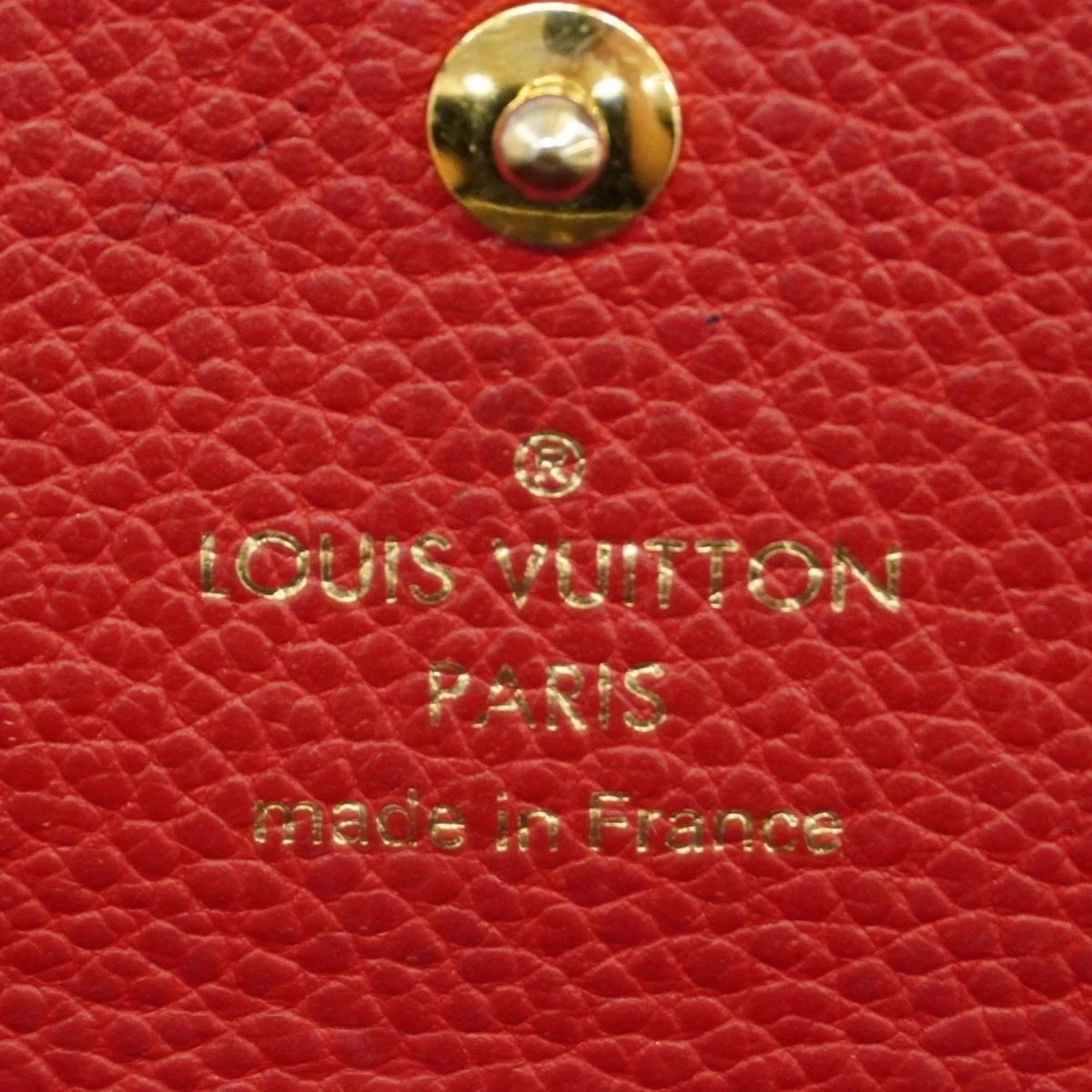 Louis Vuitton Long Wallet Monogram Portefeuille Venus M61836 Cerise Ladies