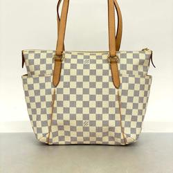 Louis Vuitton Tote Bag Damier Azur Totally PM N41280 White Women's