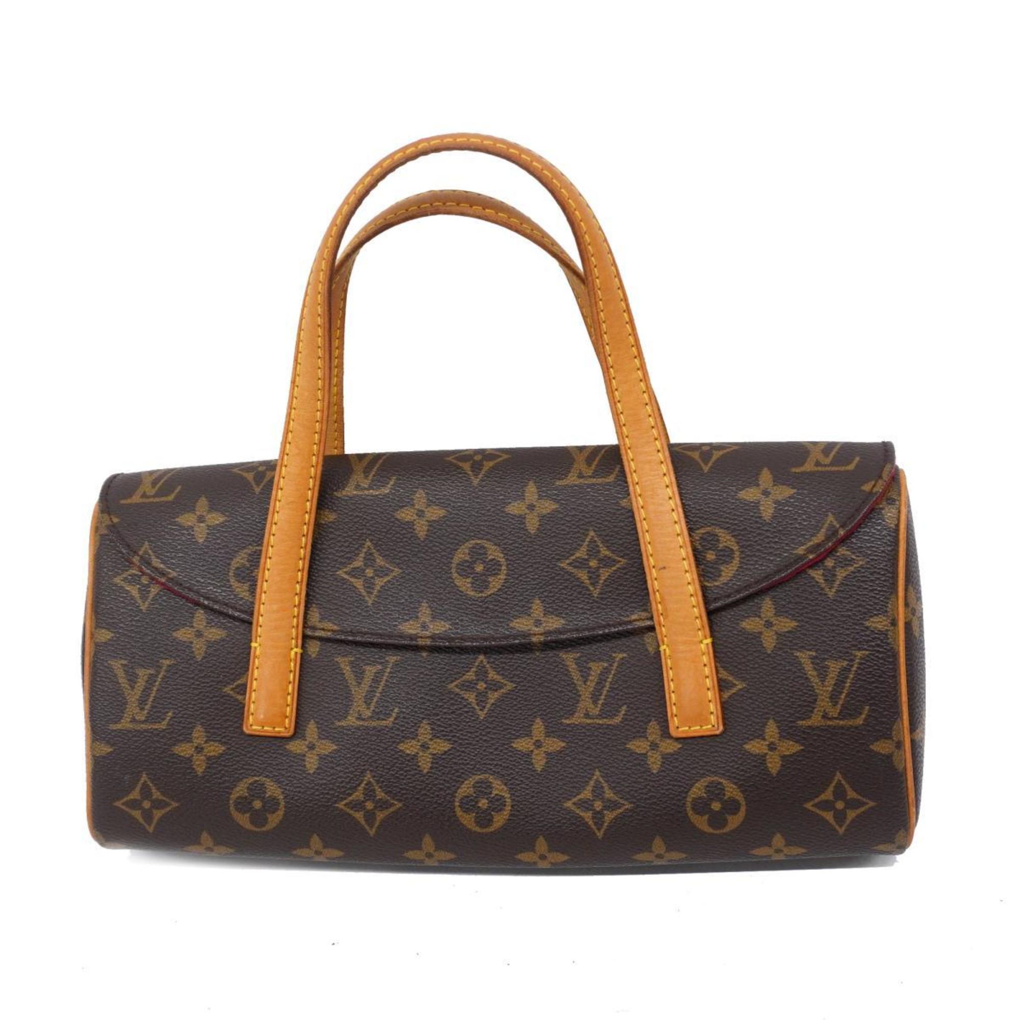 Louis Vuitton Handbag Monogram Sonatine M51902 Brown Ladies