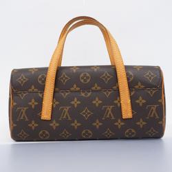 Louis Vuitton Handbag Monogram Sonatine M51902 Brown Ladies