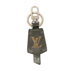 Louis Vuitton Keychain Monogram Eclipse Portecle Clochecle M63620 Black Grey Men's