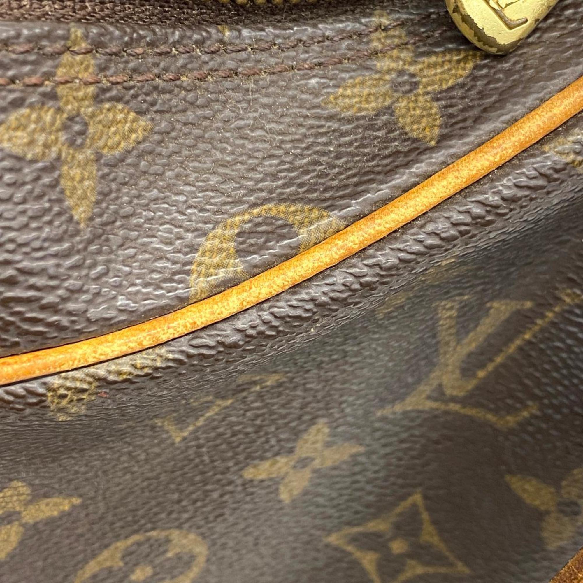 Louis Vuitton Shoulder Bag Monogram Boulogne 30 M51265 Brown Women's