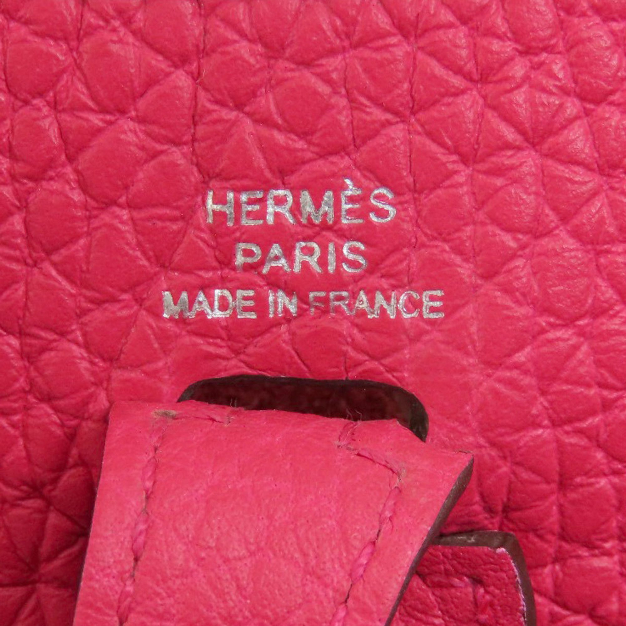 Hermes Evelyn TPM Rose Extreme Shoulder Bag Taurillon Women's