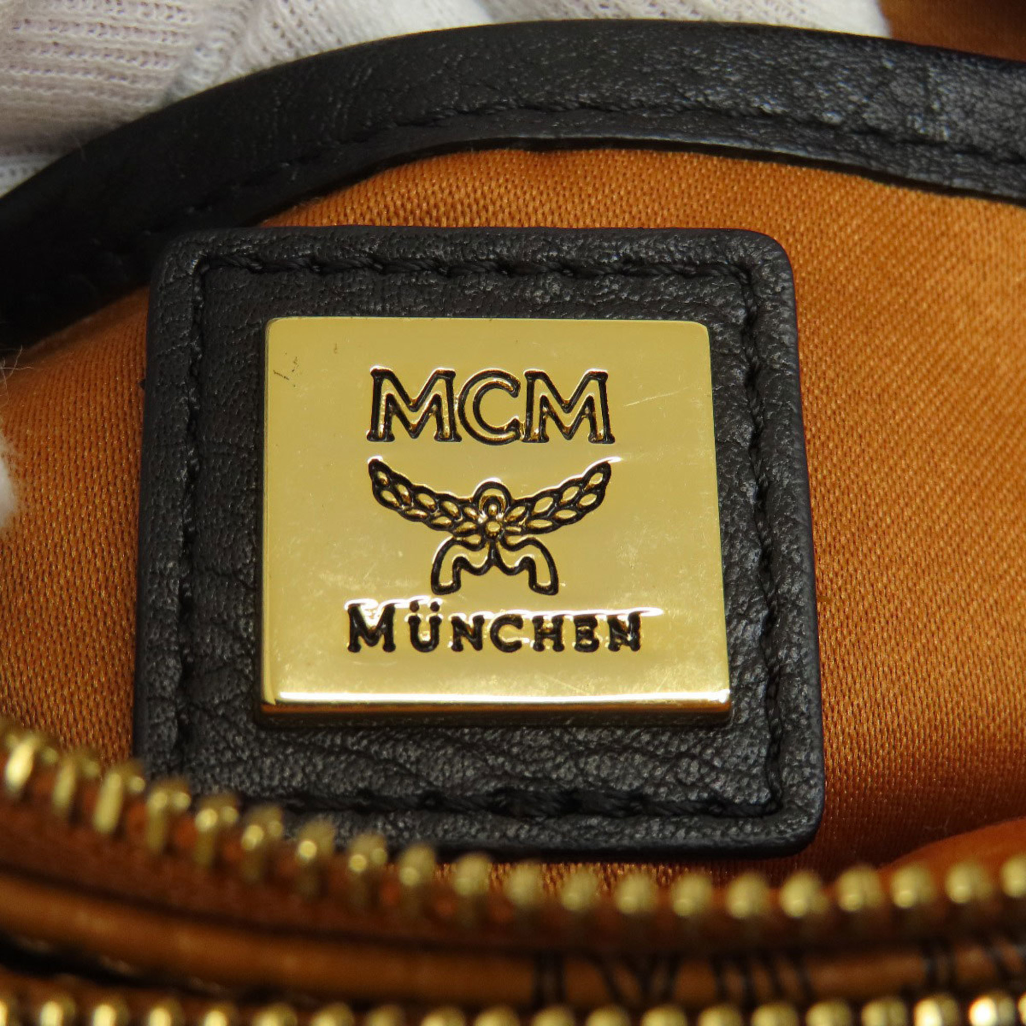 MCM Shoulder Bag Leather Women's