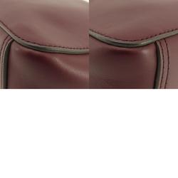 Anya Hindmarch Smiley Shoulder Bag Leather Women's