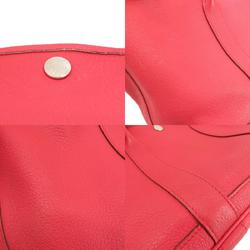 Hermes Garden TPM Pink Handbag Calfskin Women's
