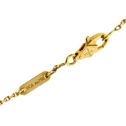 Van Cleef & Arpels Sweet Alhambra Papillon Shell Bracelet K18 Yellow Gold for Women