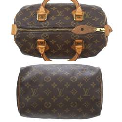 LOUIS VUITTON Louis Vuitton Speedy 25 Boston Bag Handbag Monogram M41528 TH0924 Padlock, 2 keys