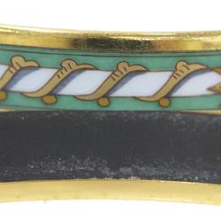 HERMES Hermes enamel bangle, gold, box, wrist size: approx. 19.5cm