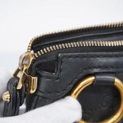 Gucci Handbag Guccissima 247902 Leather Black Women's