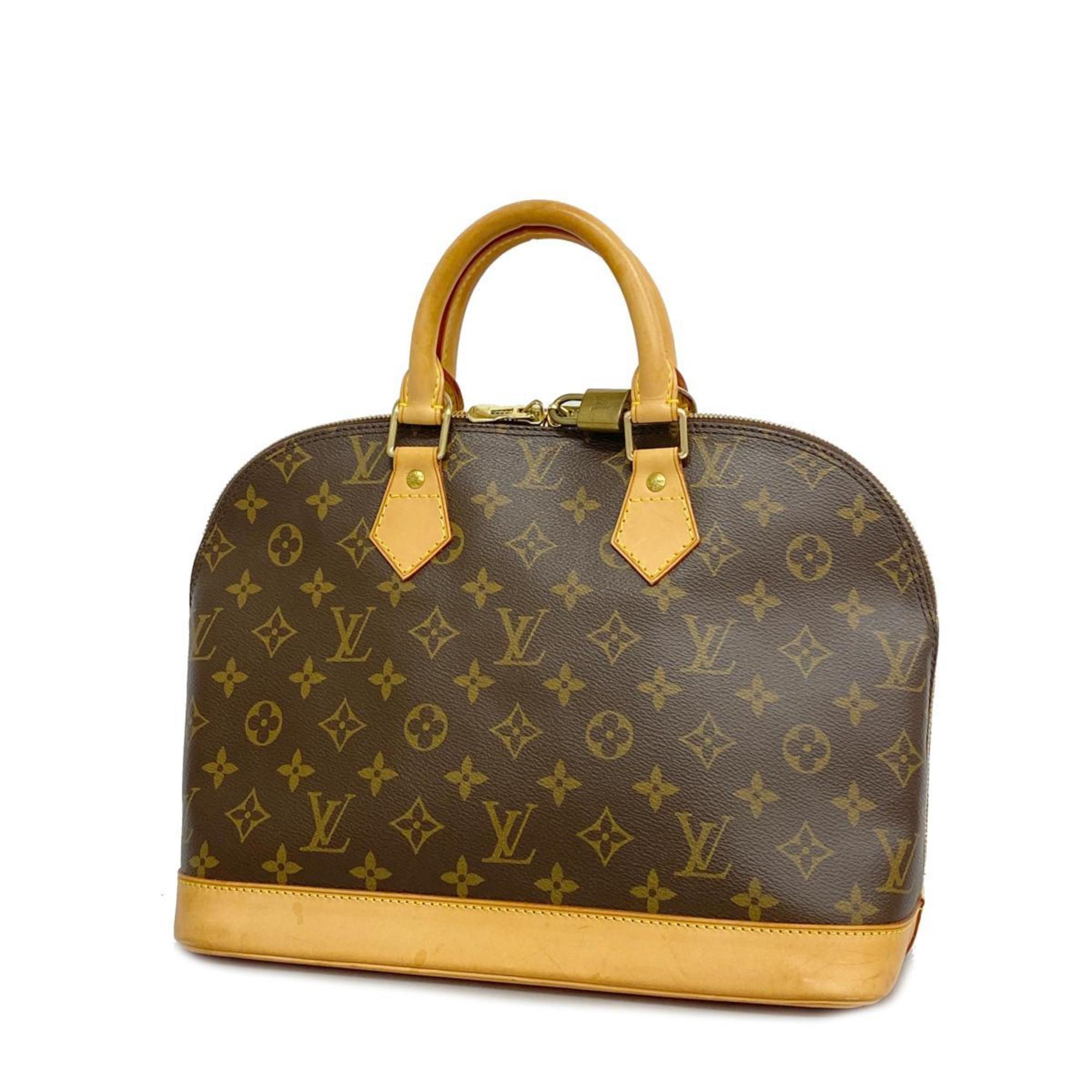 Louis Vuitton handbag Monogram Alma M51130 Brown ladies