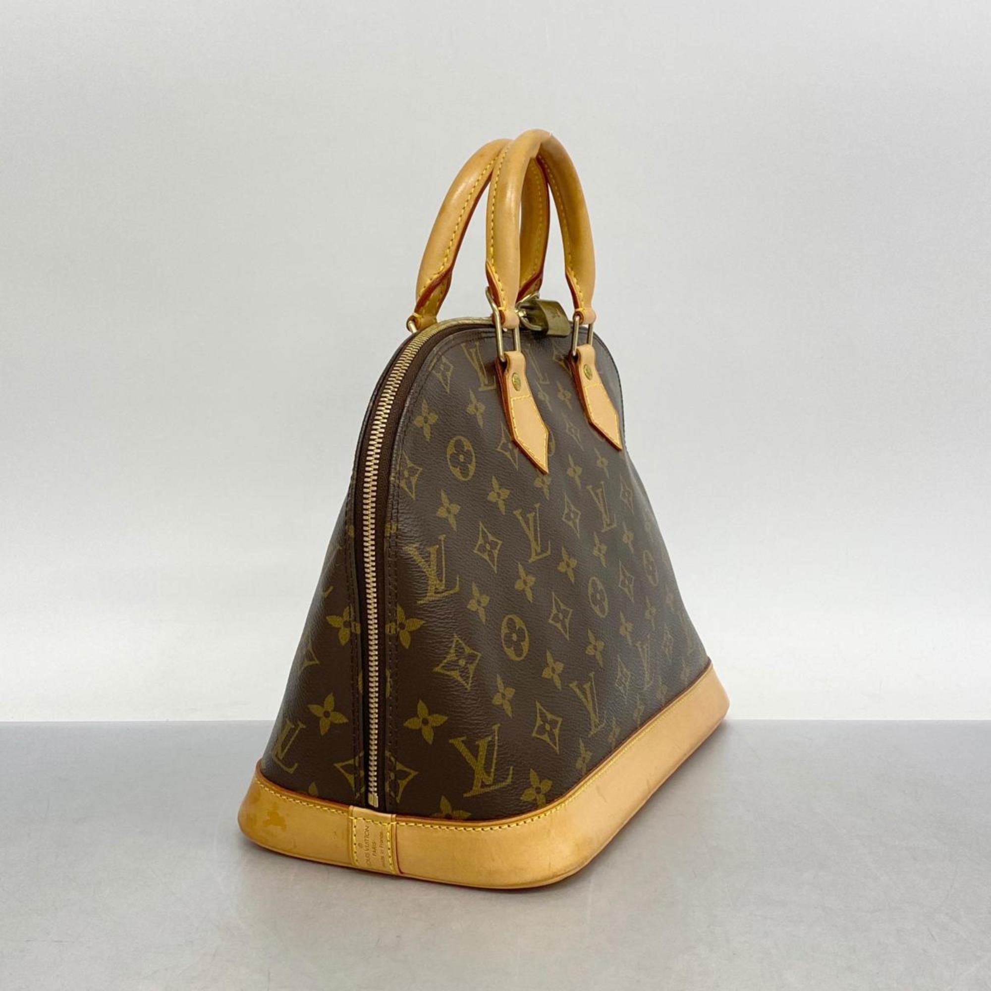 Louis Vuitton handbag Monogram Alma M51130 Brown ladies