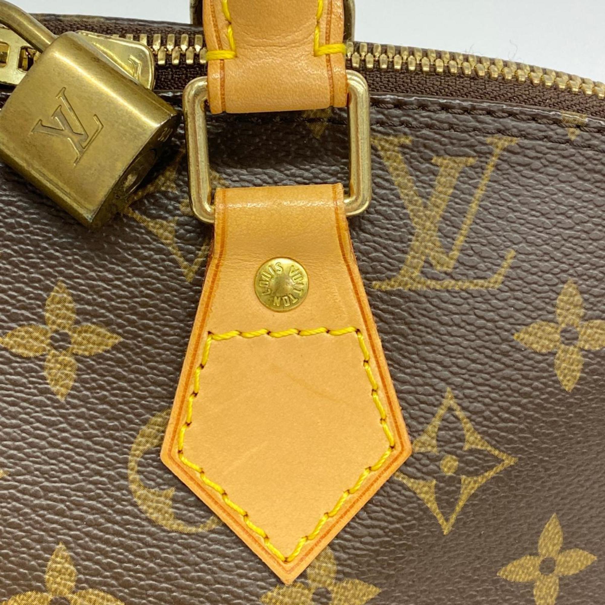 Louis Vuitton handbag Monogram Alma M51130 Brown ladies