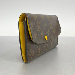 Louis Vuitton Long Wallet Monogram Portefeuille Emily M60698 Mimosa Ladies