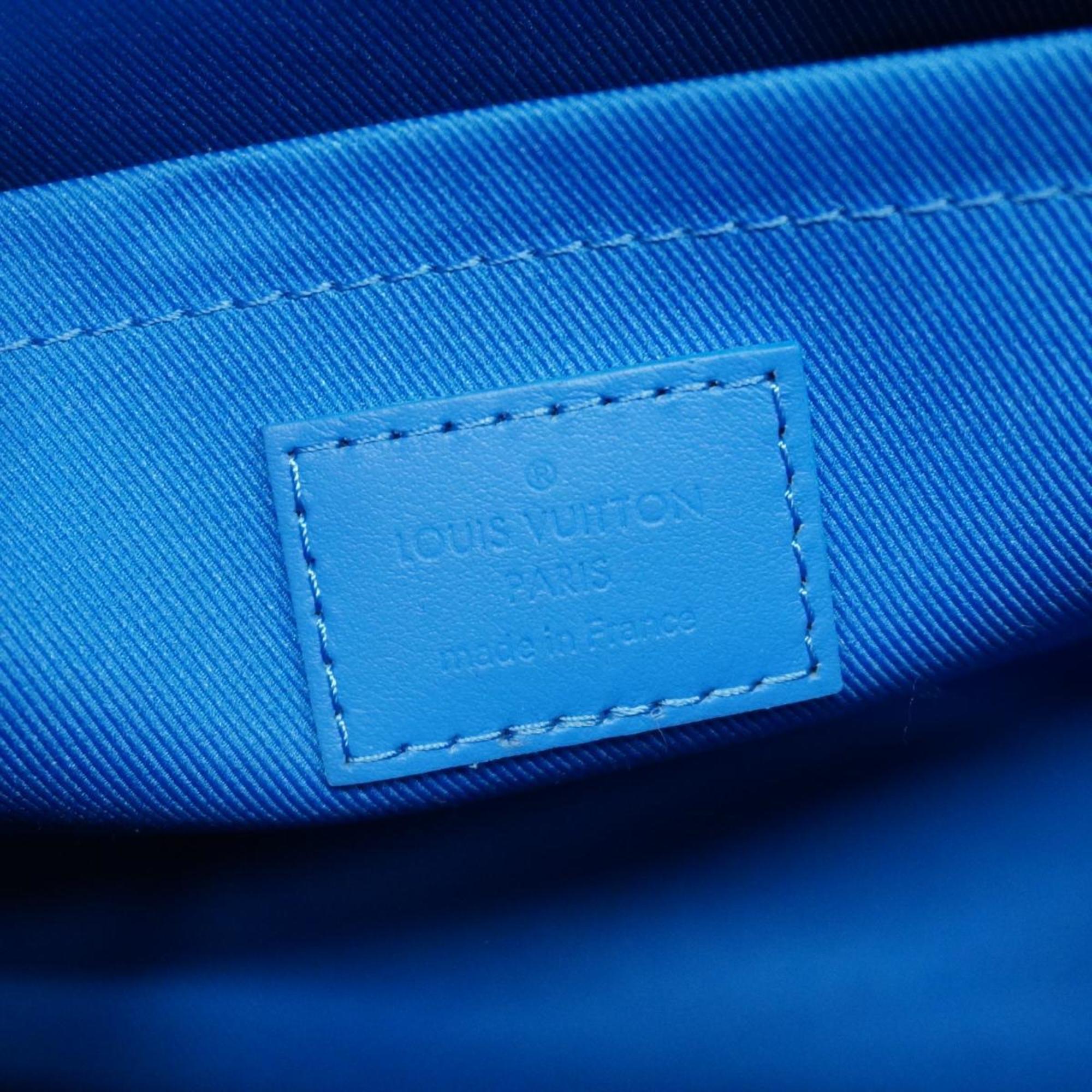 Louis Vuitton Shoulder Bag Aerogram City Keepall M22486 Blue Men's