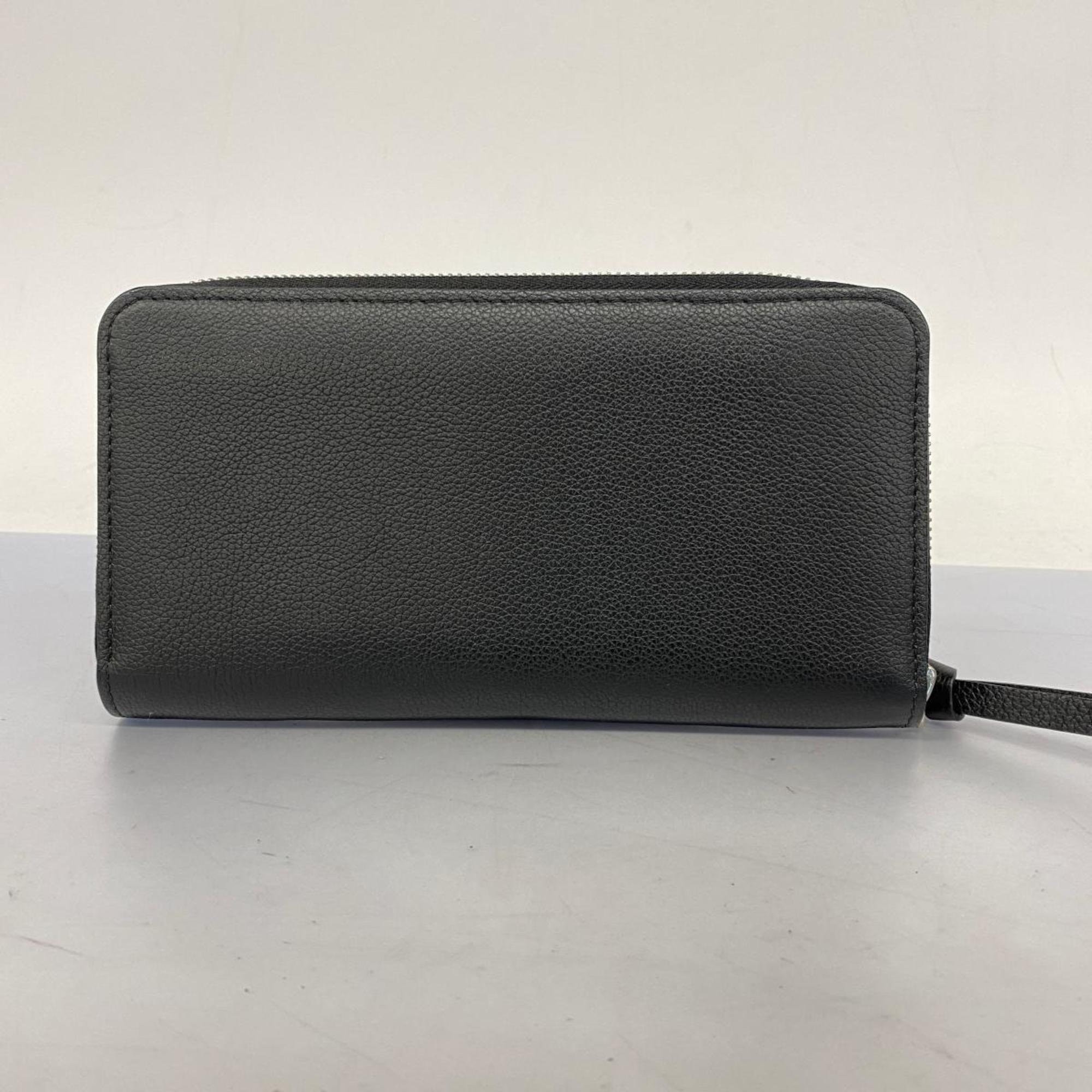 Louis Vuitton Long Wallet Zippy Lock Me M62622 Noir Men's