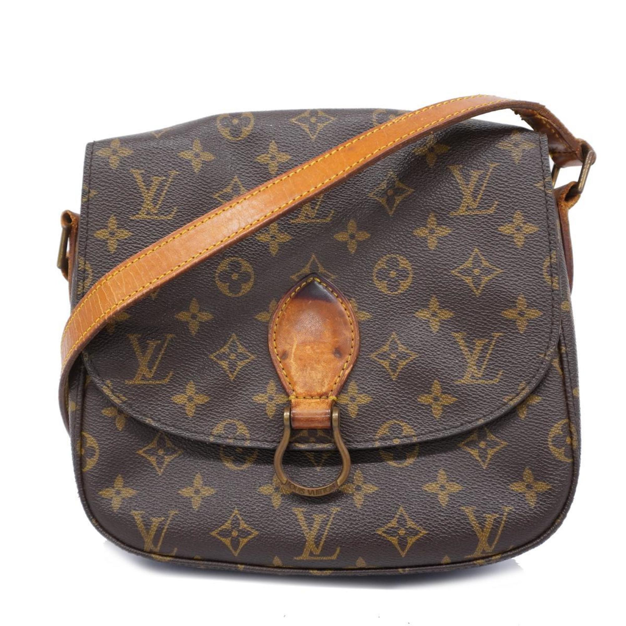 Louis Vuitton Shoulder Bag Monogram Saint-Clair GM M51242 Brown Women's