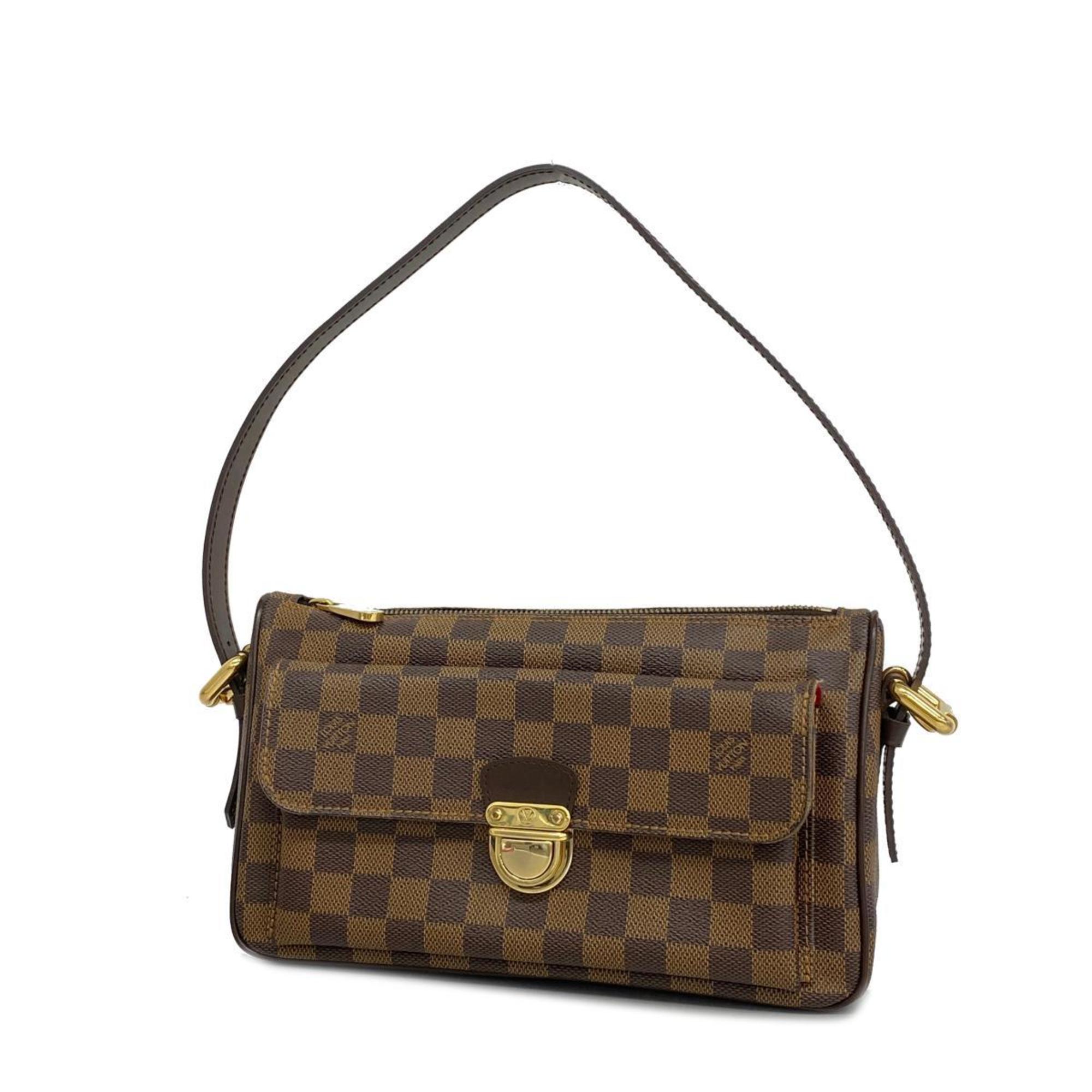 Louis Vuitton Shoulder Bag Damier N60006 Ebene Ladies