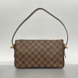 Louis Vuitton Shoulder Bag Damier N60006 Ebene Ladies