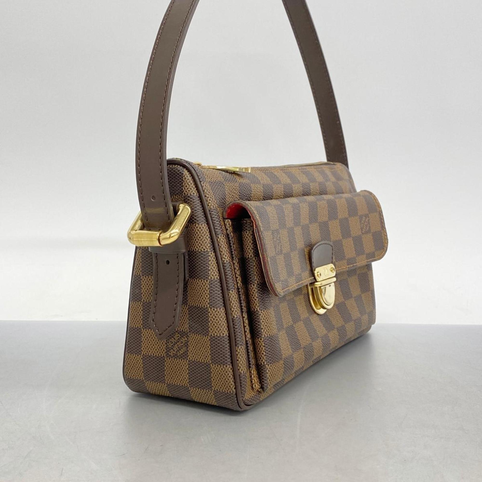 Louis Vuitton Shoulder Bag Damier N60006 Ebene Ladies