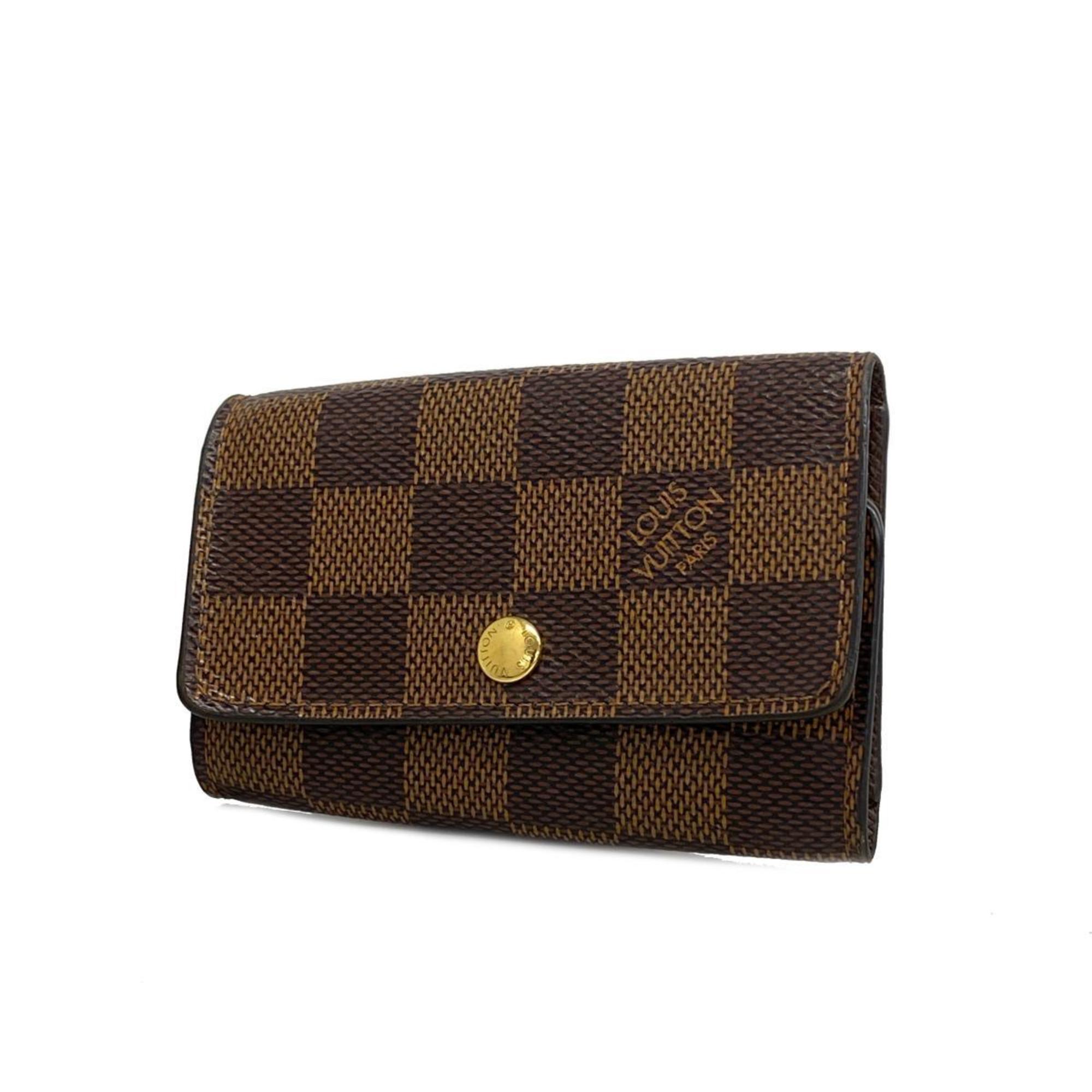 Louis Vuitton Key Case Damier Multicle 6 N62630 Ebene Men's Women's