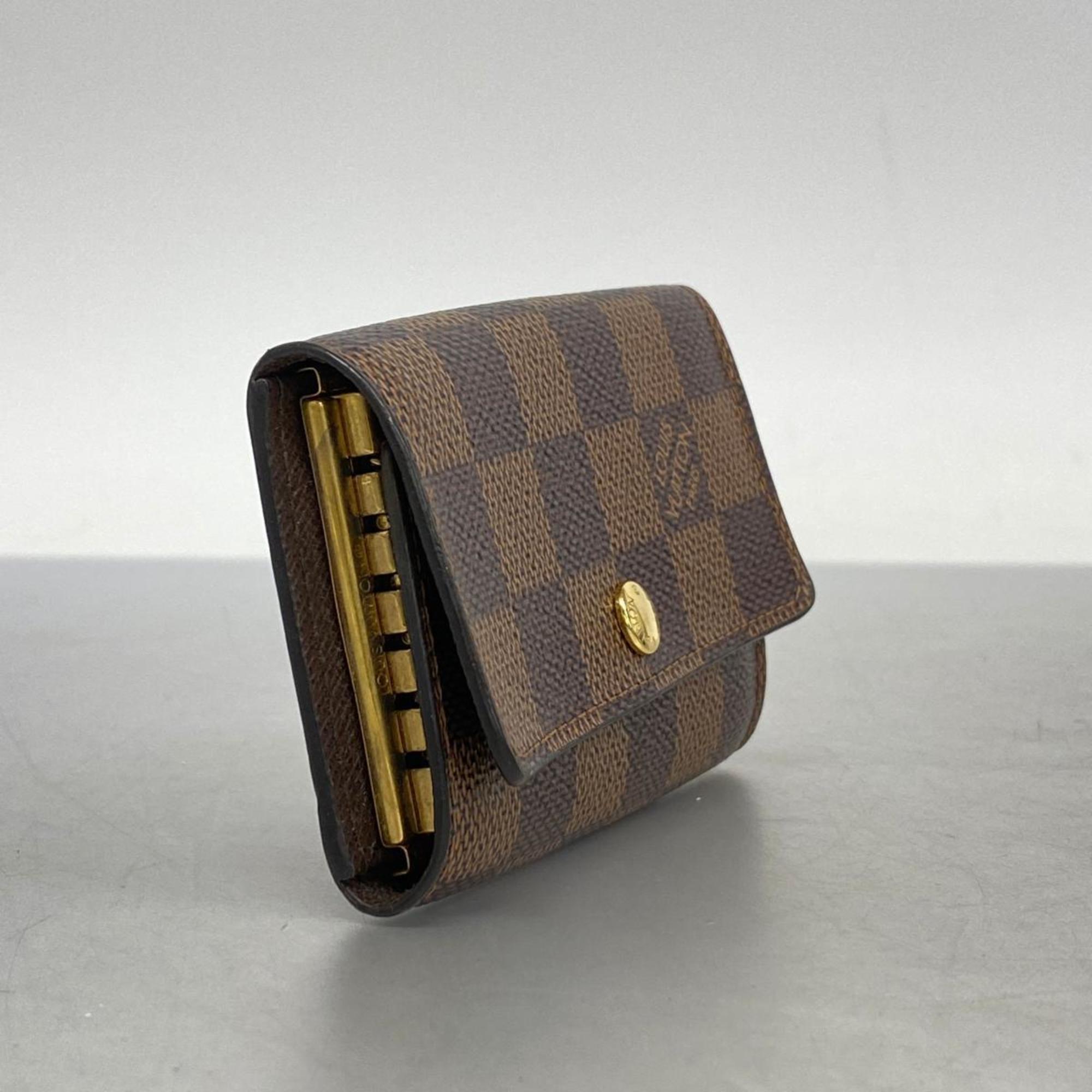 Louis Vuitton Key Case Damier Multicle 6 N62630 Ebene Men's Women's