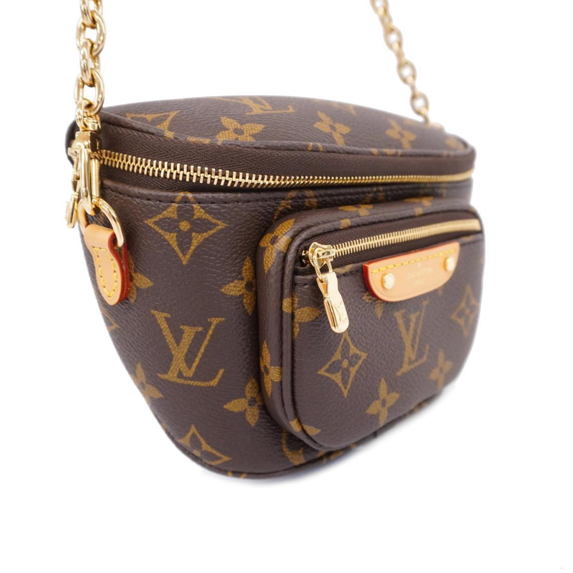 Louis Vuitton Shoulder Bag Monogram Bumbag M82335 Brown Women's