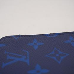 Louis Vuitton Long Wallet Taigarama Zippy Vertical M30447 Cobalt Men's