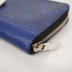 Louis Vuitton Long Wallet Taigarama Zippy Vertical M30447 Cobalt Men's