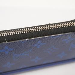 Louis Vuitton Long Wallet Taigarama Zippy Vertical M30447 Cobalt Men's