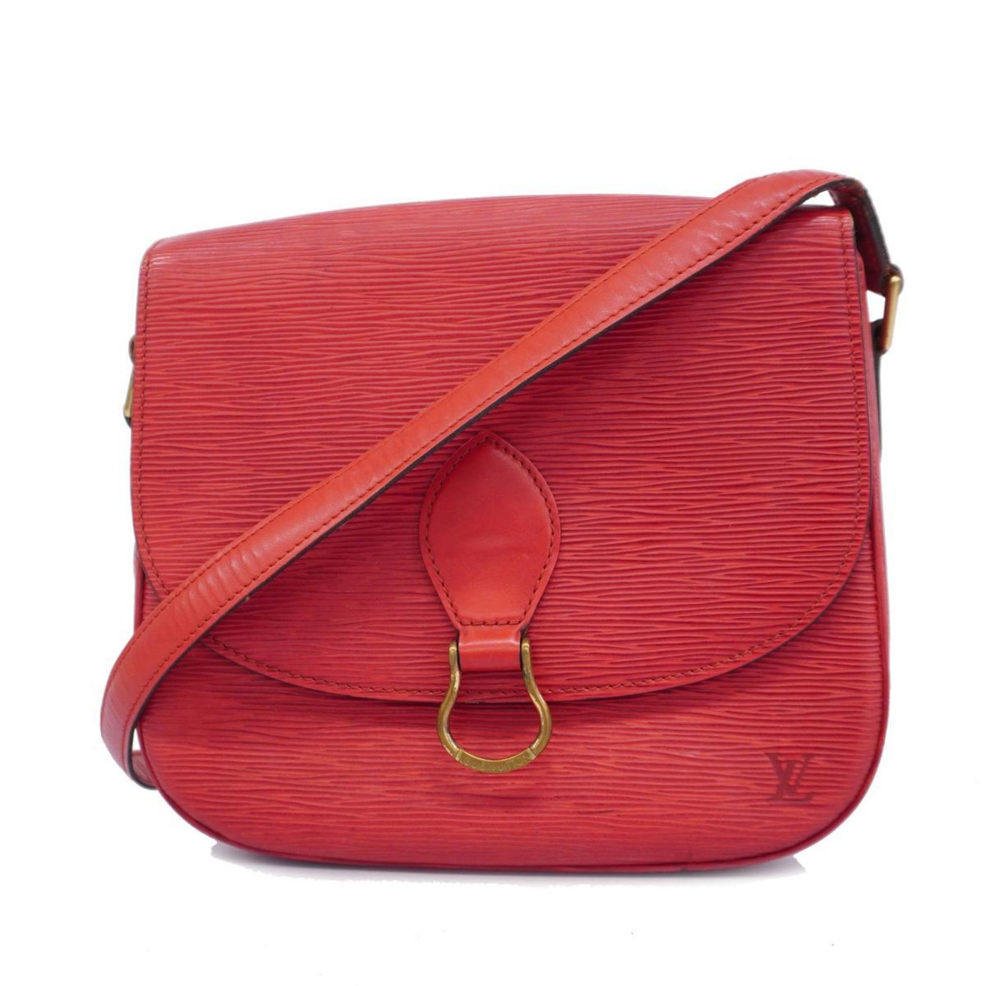 Louis Vuitton Shoulder Bag Epi Saint-Clair M52197 Castilian Red Women's