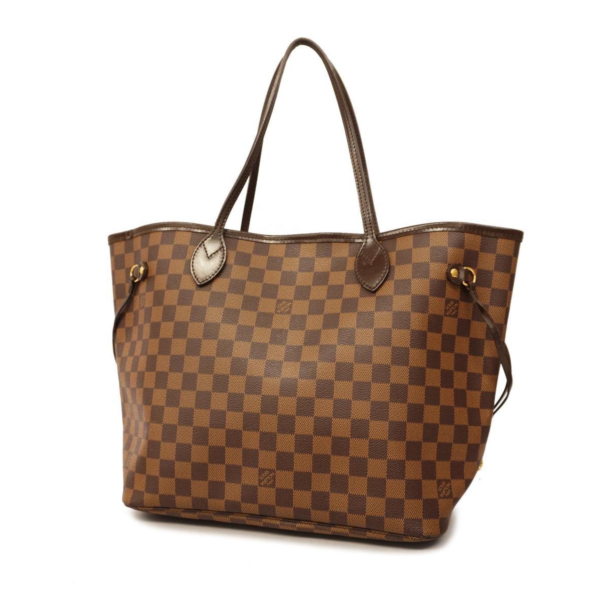 Louis Vuitton Tote Bag Damier Neverfull MM N51105 Ebene Women's