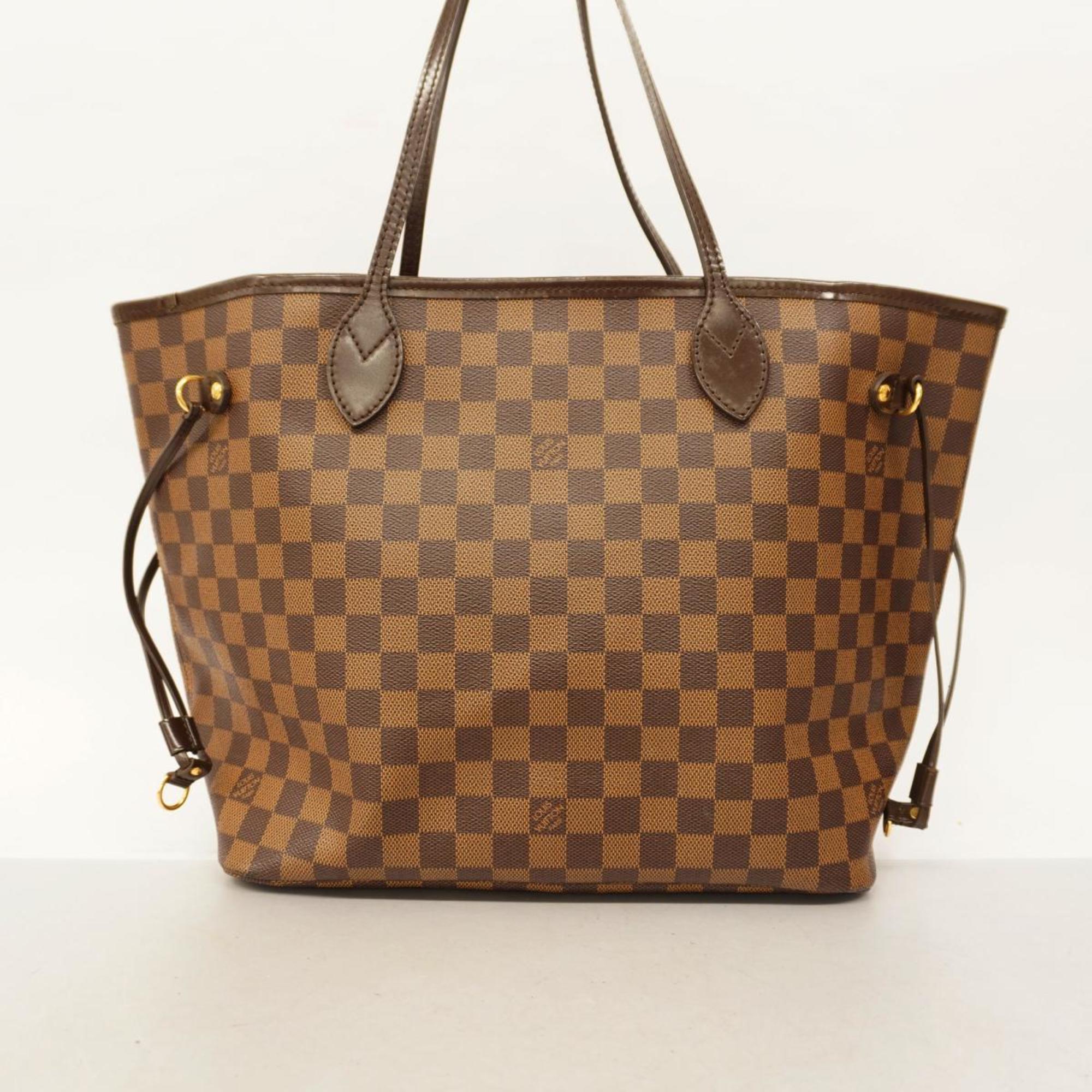 Louis Vuitton Tote Bag Damier Neverfull MM N51105 Ebene Women's