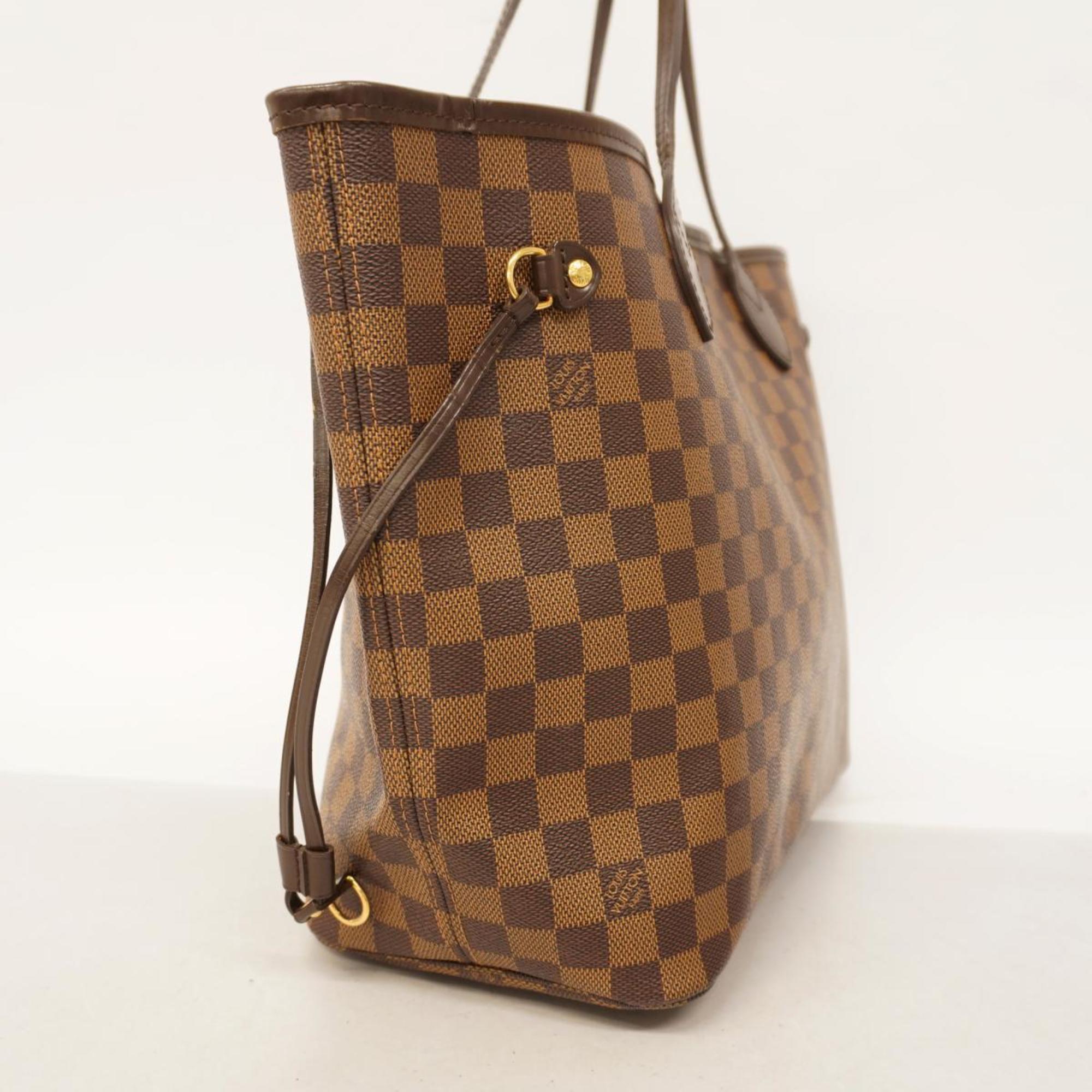 Louis Vuitton Tote Bag Damier Neverfull MM N51105 Ebene Women's