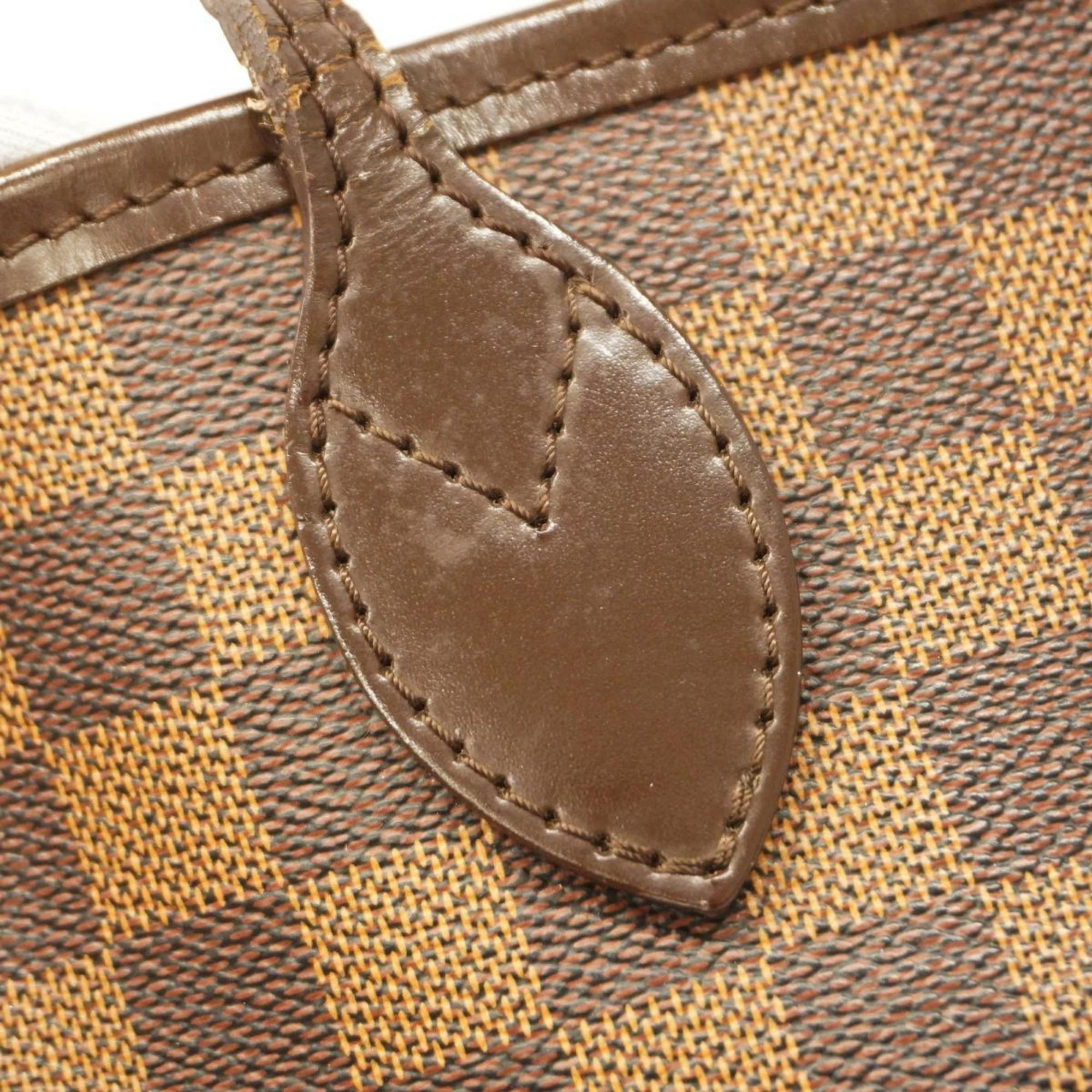 Louis Vuitton Tote Bag Damier Neverfull MM N51105 Ebene Women's