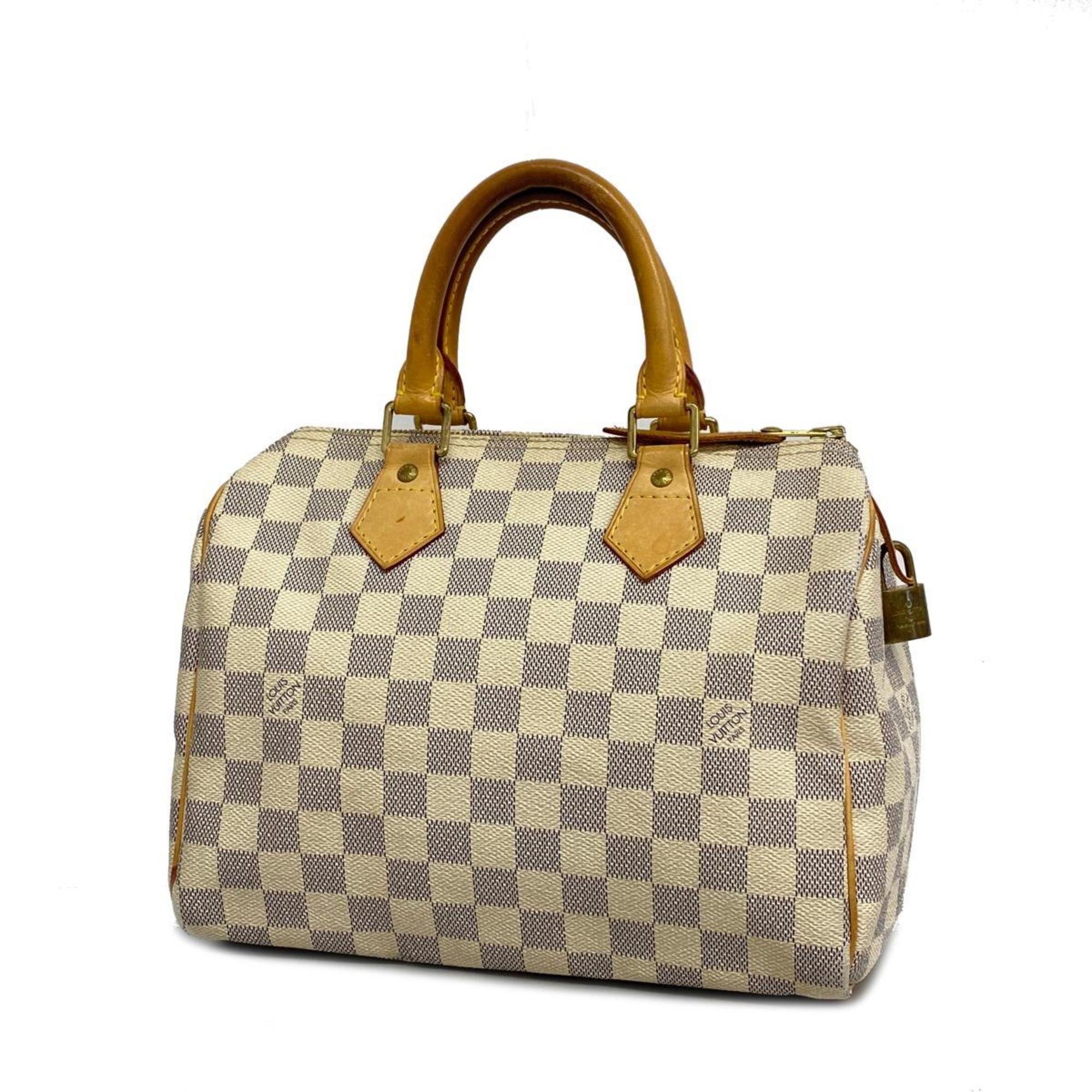 Louis Vuitton Handbag Damier Azur Speedy 25 N41371 White Ladies