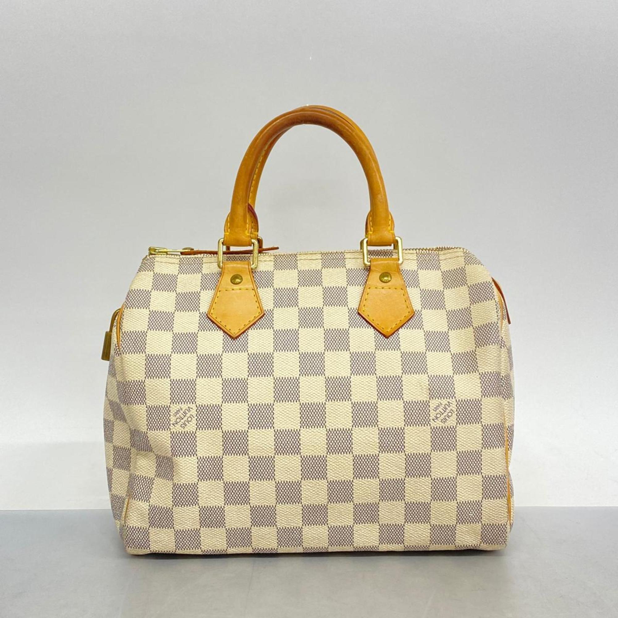 Louis Vuitton Handbag Damier Azur Speedy 25 N41371 White Ladies