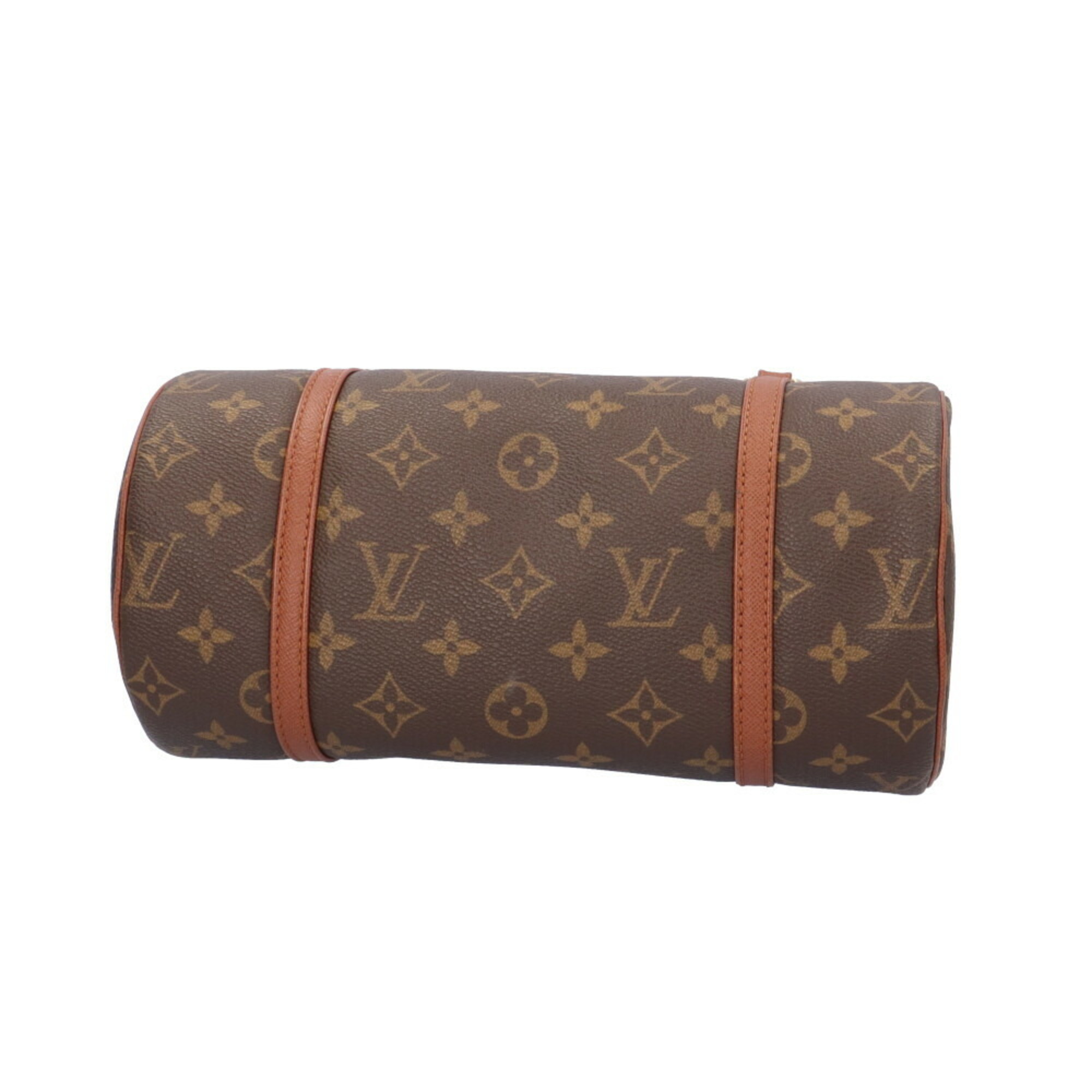 Louis Vuitton Papillon 26 Monogram Handbag Canvas M51366 Brown Women's LOUIS VUITTON