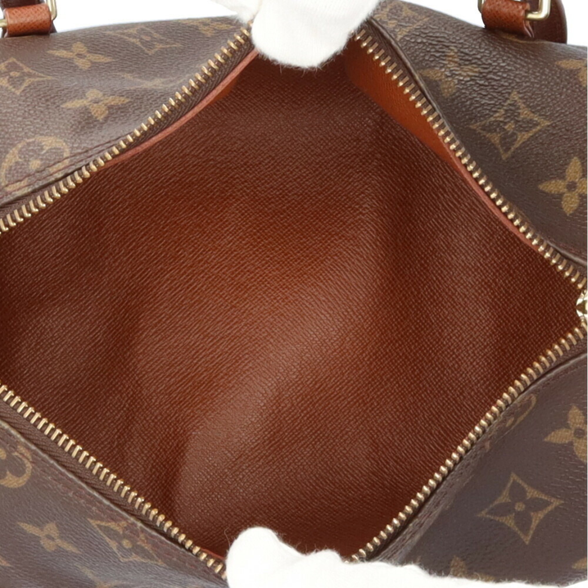 Louis Vuitton Papillon 26 Monogram Handbag Canvas M51366 Brown Women's LOUIS VUITTON