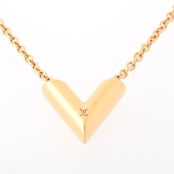 LOUIS VUITTON Necklace Essential V M61083 Metal Gold L-155551