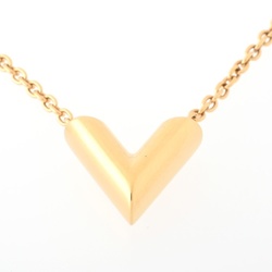 LOUIS VUITTON Necklace Essential V M61083 Metal Gold L-155551