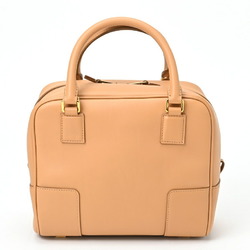 LOEWE Amazona 19 Square Bag A039N10X03 Leather Warm Desert (Camel) S-155934