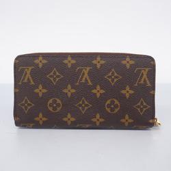 Louis Vuitton Long Wallet Monogram Zippy M60017 Brown Men's Women's